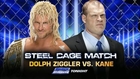 WWE SmackDown - Steel Cage Match - Dolph Ziggler vs. Kane
