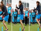 Kate Middleton Plays The Three Tins Game At Commonwealth Games 2014