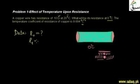 Problem 1-Effect of Temperature Upon Resistance