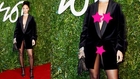 Rihanna FLASHES CROTCH at British Fashion Awards 2014!
