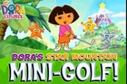 Dora's Star Mountain Mini Golf Game cartoons   Dora la Exploradora     baby games jeux de filles CKV
