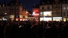 Hommage à Charlie Hebdo sur la Grand-place d'Armentières
