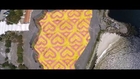 World’s Largest Animated GIF Created with Ground Paintings and a Satellite Camera