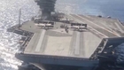 F-35C Lightning II  Aircraft Carrier Take off and Landing