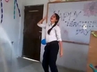 Superb - Girl Dance In College Class Room
