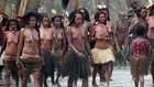 Dani women dancing in Baliem Valley - Papua province, island of New Guinea