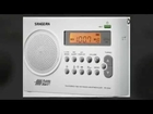 Sangean PR D9W AMFM Weather Alert Rechargeable Portable Radio