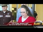 Kim Davis: Same-sex marriage licenses will be issued without my name on them.