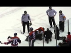 Jim Chandik Chief Referee taken out at his feet gets knocked out