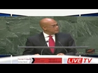 Haiti Politics :- UN Speech  President Michel Joseph Martelly 2014